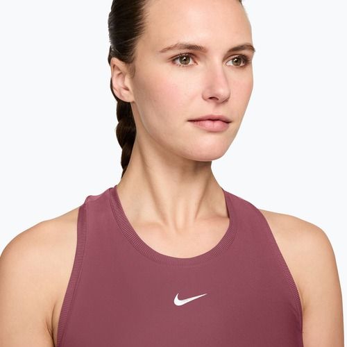 Maglietta da tennis da donna Nike Victory Pink Smoke/White
