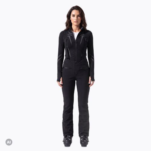 Pantaloni da sci donna KADVA Zera WMNS WP 8K/5K SOFTSHELL nero