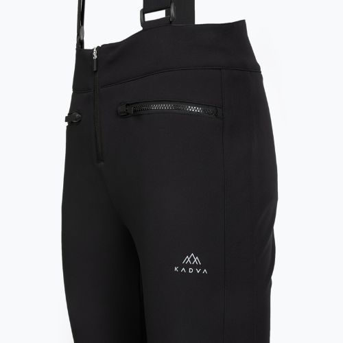 Pantaloni da sci donna KADVA Zera WMNS WP 8K/5K SOFTSHELL nero