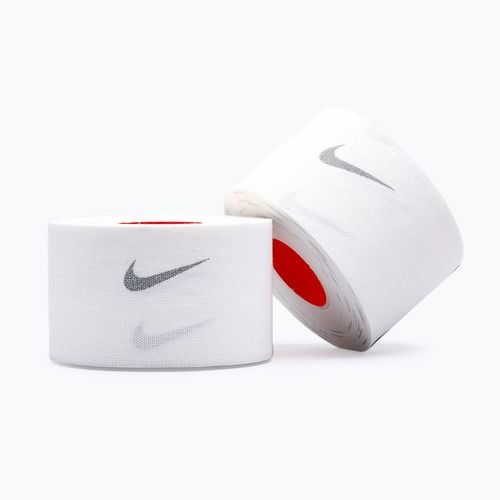 Benda elastica coesiva Nike Strenght Athletic Tape white/grey