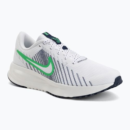 Scarpe da corsa uomo Nike Run Defy White/Midnight Navy/Green Spark