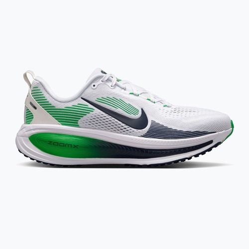 Scarpe da corsa uomo Nike Vomero 18 white/green spark/midnight navy