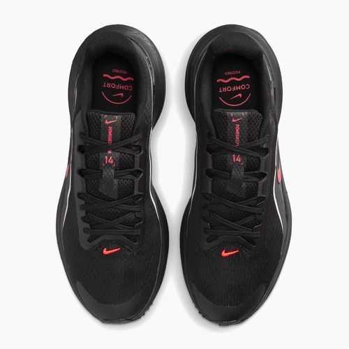 Scarpe da corsa uomo Nike Downshifter 14 black/anthracite/white/red orbit