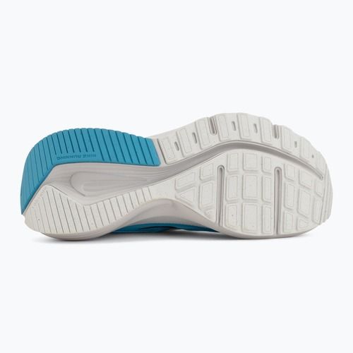 Scarpe da corsa uomo Nike Downshifter 14 off white/light current blue/black