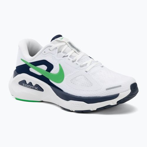 Scarpe da corsa uomo Nike Structure Plus white/midnight navy/green spark