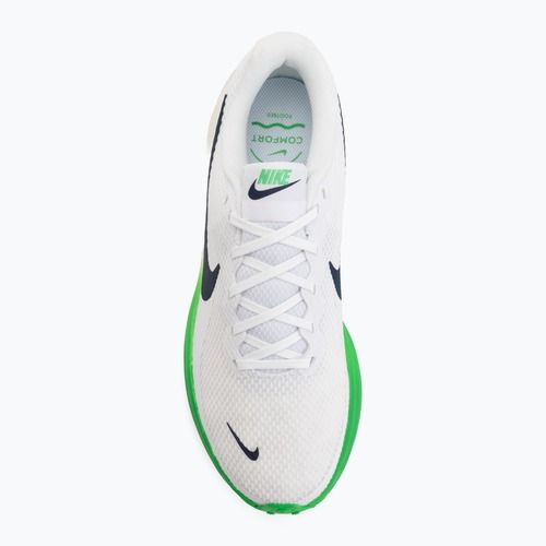 Scarpe da corsa uomo Nike Revolution 8 white/green spark/midnight navy
