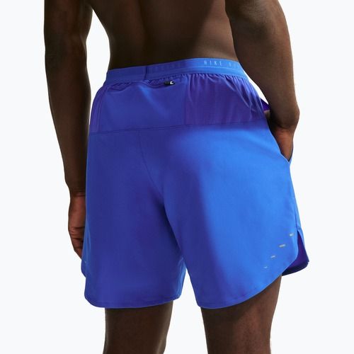 Pantaloncini da corsa da uomo Nike Stride Dri-Fit Brief-Lined 7" hyper royal
