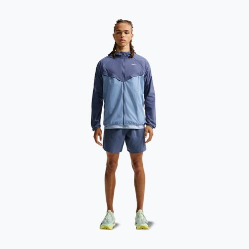 Pantaloncini da corsa da uomo Nike Stride Dri-Fit Brief-Lined 7" diffused blue