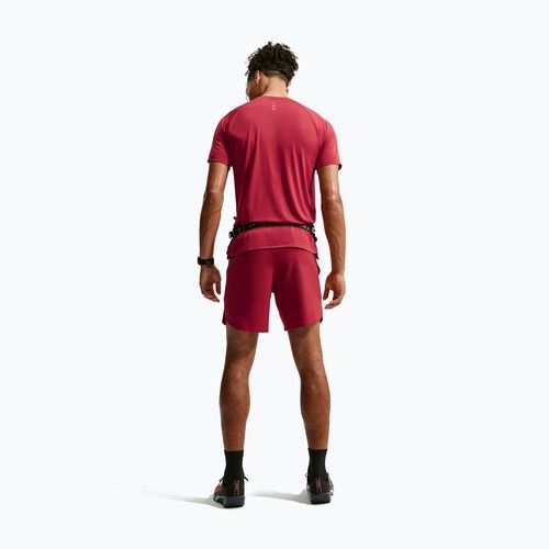 Pantaloncini da corsa da uomo Nike Stride Dri-Fit Brief-Lined 7" tough red