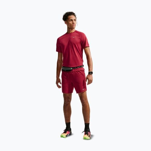 Pantaloncini da corsa da uomo Nike Stride Dri-Fit Brief-Lined 7" tough red