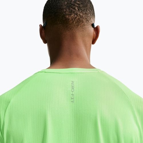 Maglia da corsa da uomo Nike Stride volt/light silver