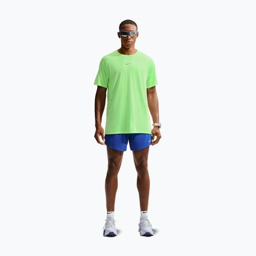 Maglia da corsa da uomo Nike Stride volt/light silver