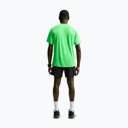 Maglia da corsa da uomo Nike Stride green spark