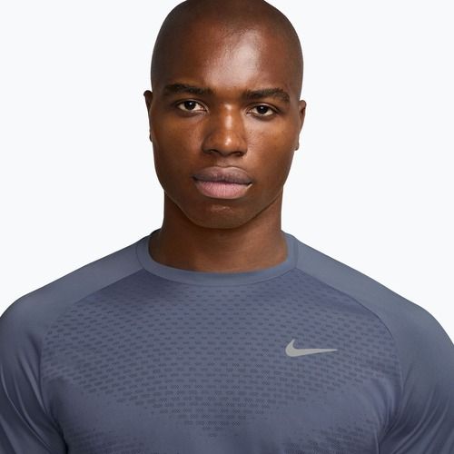 Maglia da corsa da uomo Nike Stride diffused blue
