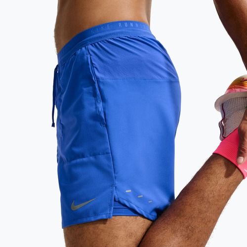 Pantaloncini da corsa da uomo Nike Stride Dri-Fit 2in1 7" hyper royal