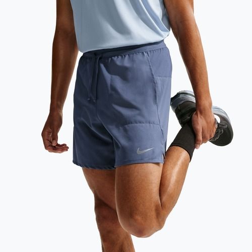 Pantaloncini da corsa da uomo Nike Stride Dri-Fit 2in1 7" diffused blue