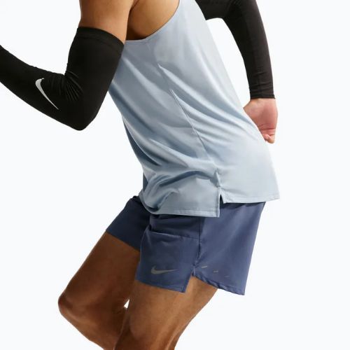 Pantaloncini da corsa da uomo Nike Stride Dri-Fit 2in1 7" diffused blue