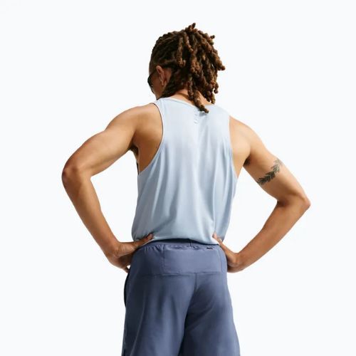 Pantaloncini da corsa da uomo Nike Stride Dri-Fit 2in1 7" diffused blue