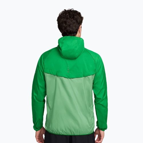Giacca da corsa da uomo Nike Stride green spark