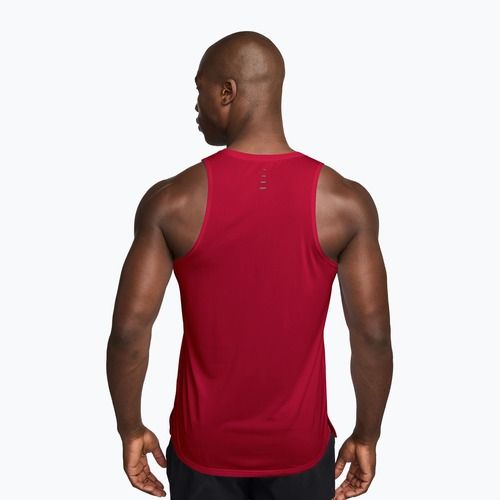 Maglia da corsa da uomo Nike Stride tough red