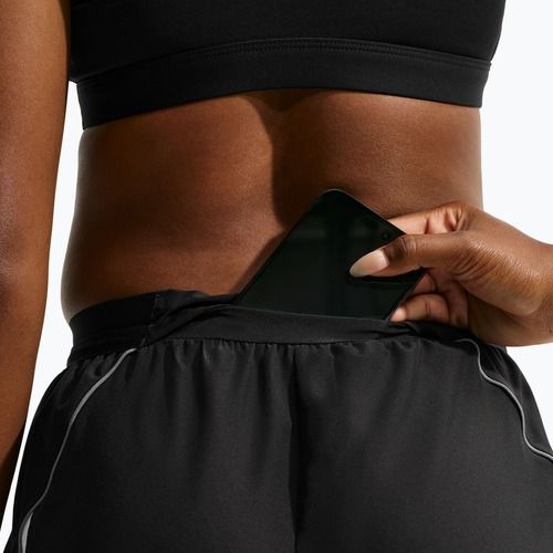 Pantaloncini da corsa da donna Nike Tempo Dri-Fit Unlined black/white/cool grey