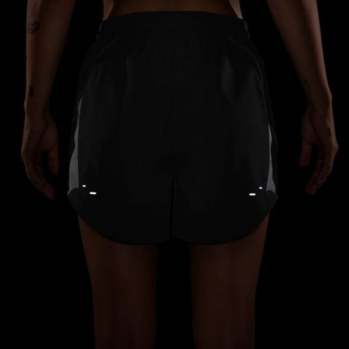 Pantaloncini da corsa da donna Nike Tempo Dri-Fit Unlined black/white/cool grey