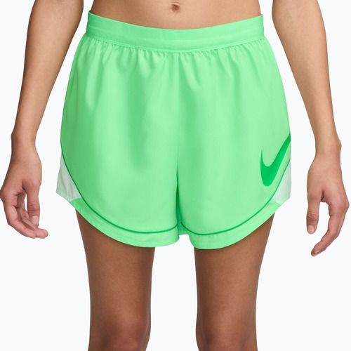 Pantaloncini da corsa da donna Nike Tempo Dri-Fit Unlined illusion green/barely green/green spark
