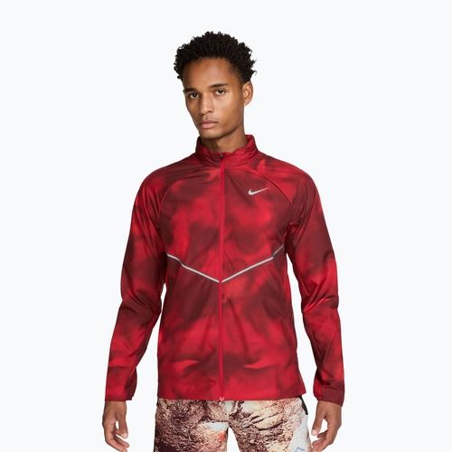 Giacca da corsa da uomo Nike Miler light crimson/tough red