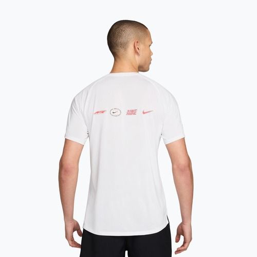 Maglia da corsa da uomo Nike Stride white
