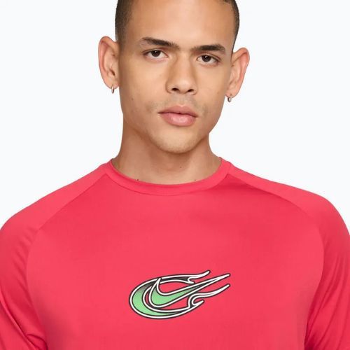 Maglia da corsa da uomo Nike Stride fusion red