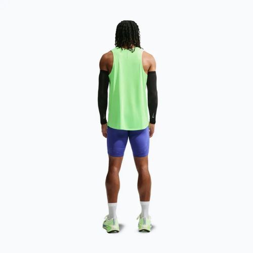 Maglia da corsa da uomo Nike Stride volt/light silver