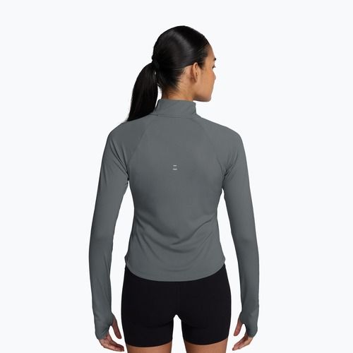 Felpa da corsa donna Nike Tempo Dri-Fit 1/4 Zip cool grey