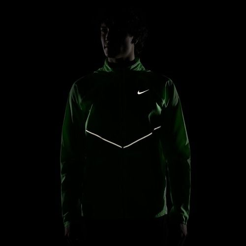 Giacca da corsa da uomo Nike Miler illusion green