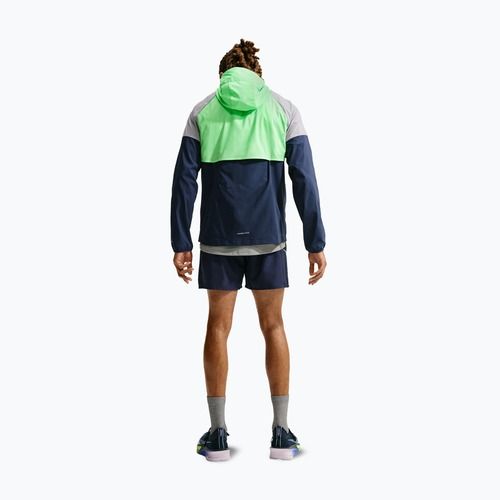 Giacca da corsa da uomo Nike Impossibly Light Windrunner midnight navy/illusion green/wolf grey