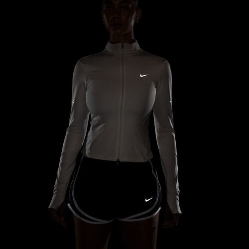 Felpa da corsa donna Nike Swift Dri-Fit Full Zip sail