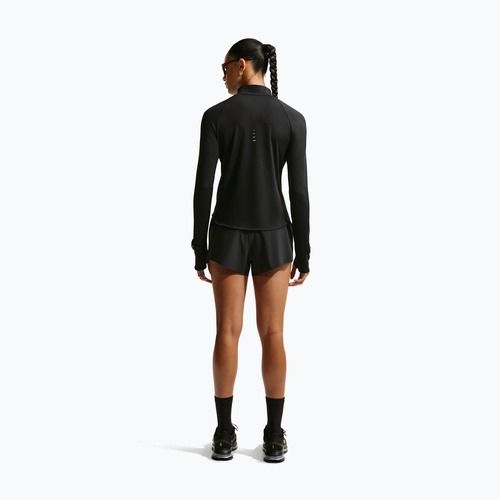 Felpa da corsa donna Nike Swift Dri-FIT UV 1/4-Zip black
