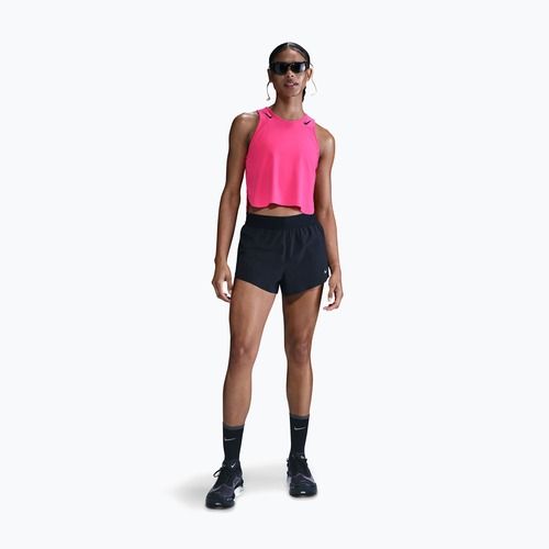 Maglia da running da donna Nike AeroSwift hyper pink/black