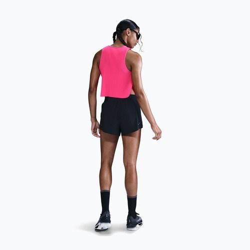 Maglia da running da donna Nike AeroSwift hyper pink/black