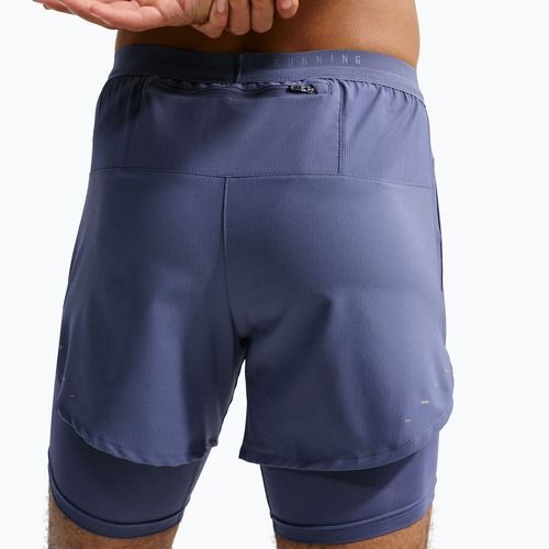 Pantaloncini da corsa da uomo Nike Stride diffused blue