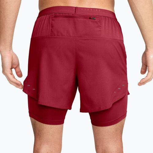 Pantaloncini da corsa da uomo Nike Stride tough red