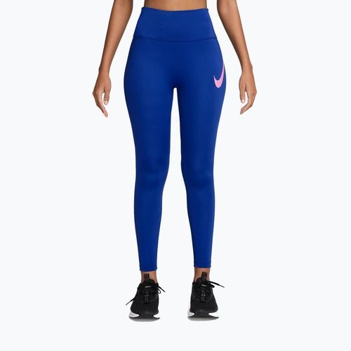 Leggings da donna Nike Tempo Swoosh Run old royal/pink rise