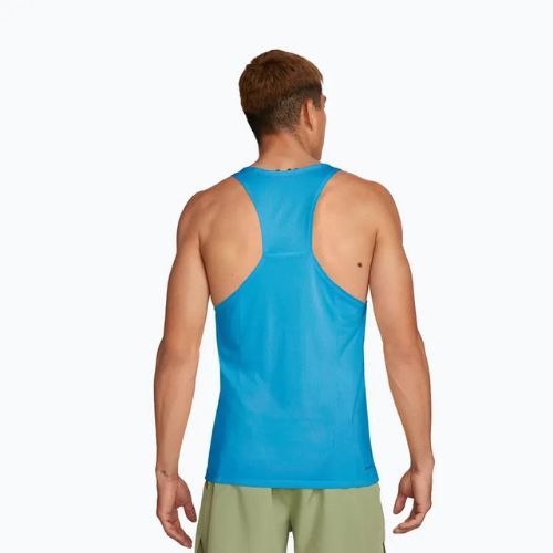 Maglia da corsa da uomo Nike Fast Dri-Fit light current blue