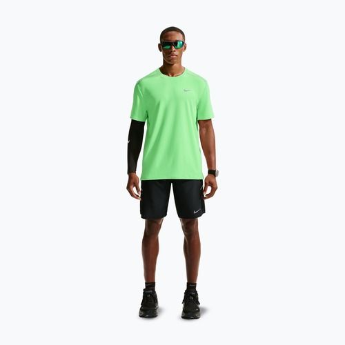 Maglia da corsa da uomo Nike Miler Dri-Fit UV illusion green
