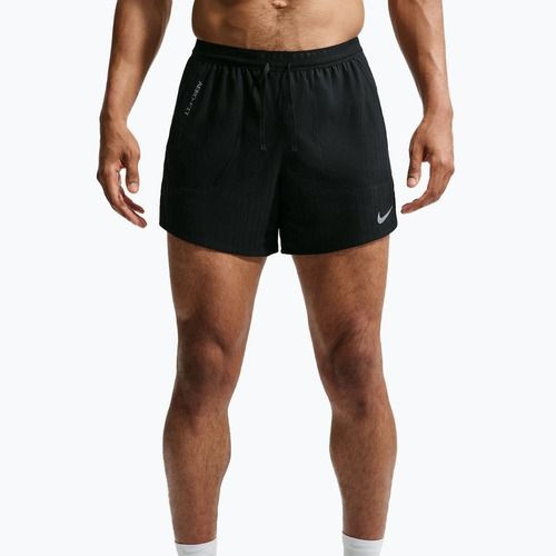 Pantaloncini da corsa da uomo Nike Stride black