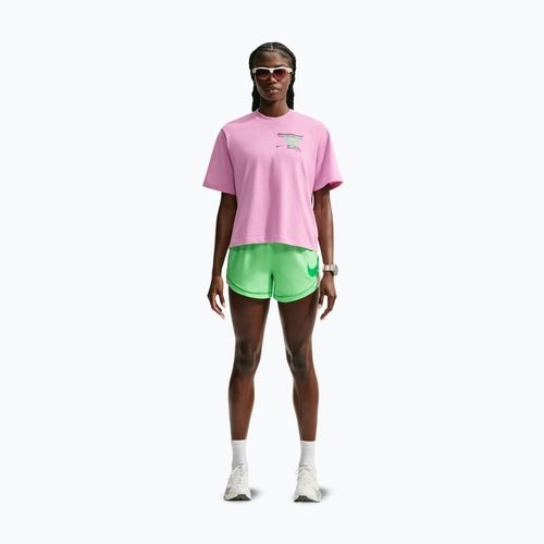 Maglia da running da donna Nike Swift Dri-Fit pink rise/illusion green