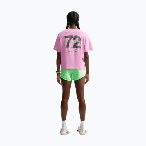 Maglia da running da donna Nike Swift Dri-Fit pink rise/illusion green