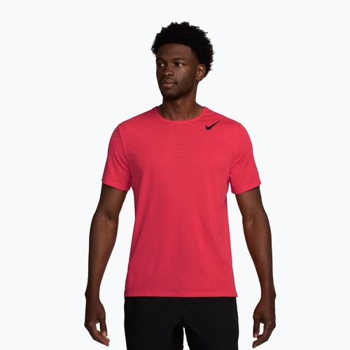Maglia da corsa da uomo Nike AeroSwift fusion red/black