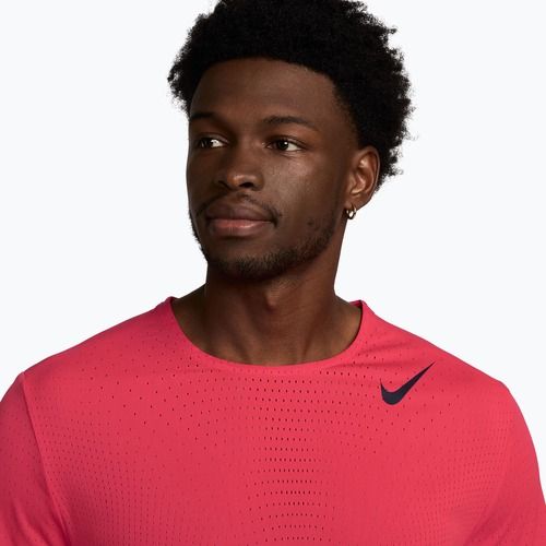 Maglia da corsa da uomo Nike AeroSwift fusion red/black