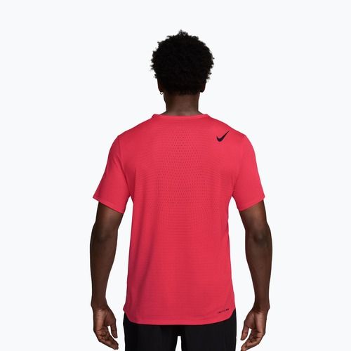 Maglia da corsa da uomo Nike AeroSwift fusion red/black