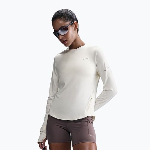Longsleeve da running donna Nike Swift Dri-FIT UV sail